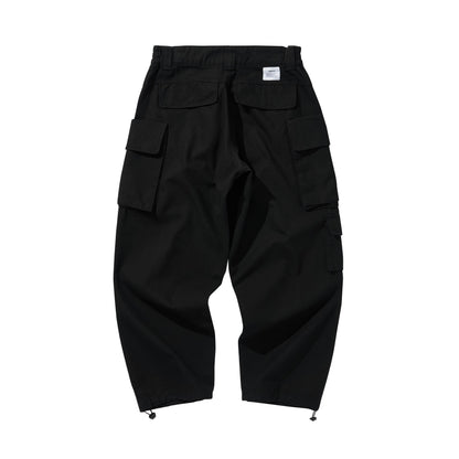 WIDE POCKET PANTS / BLACK