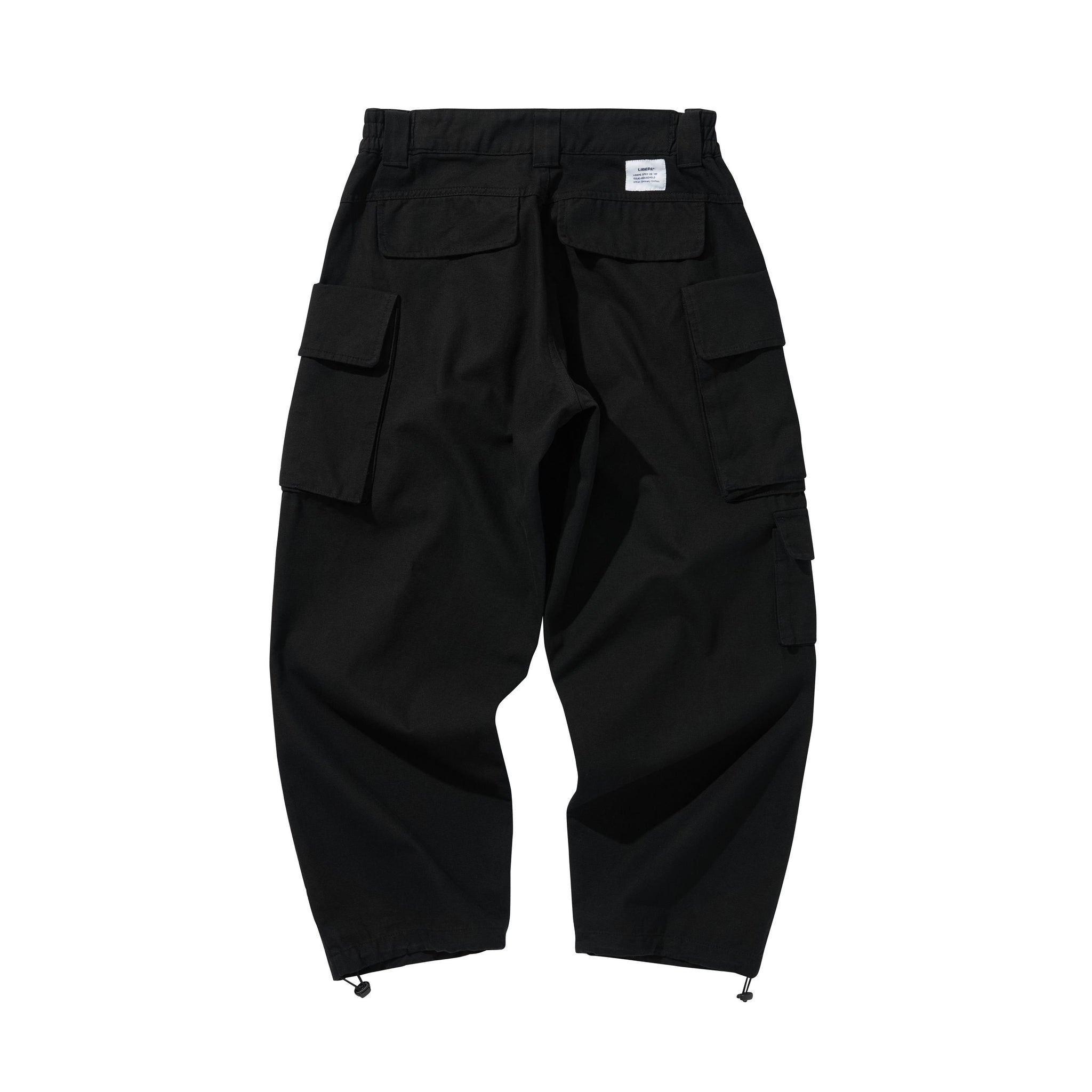 WIDE POCKET PANTS / BLACK