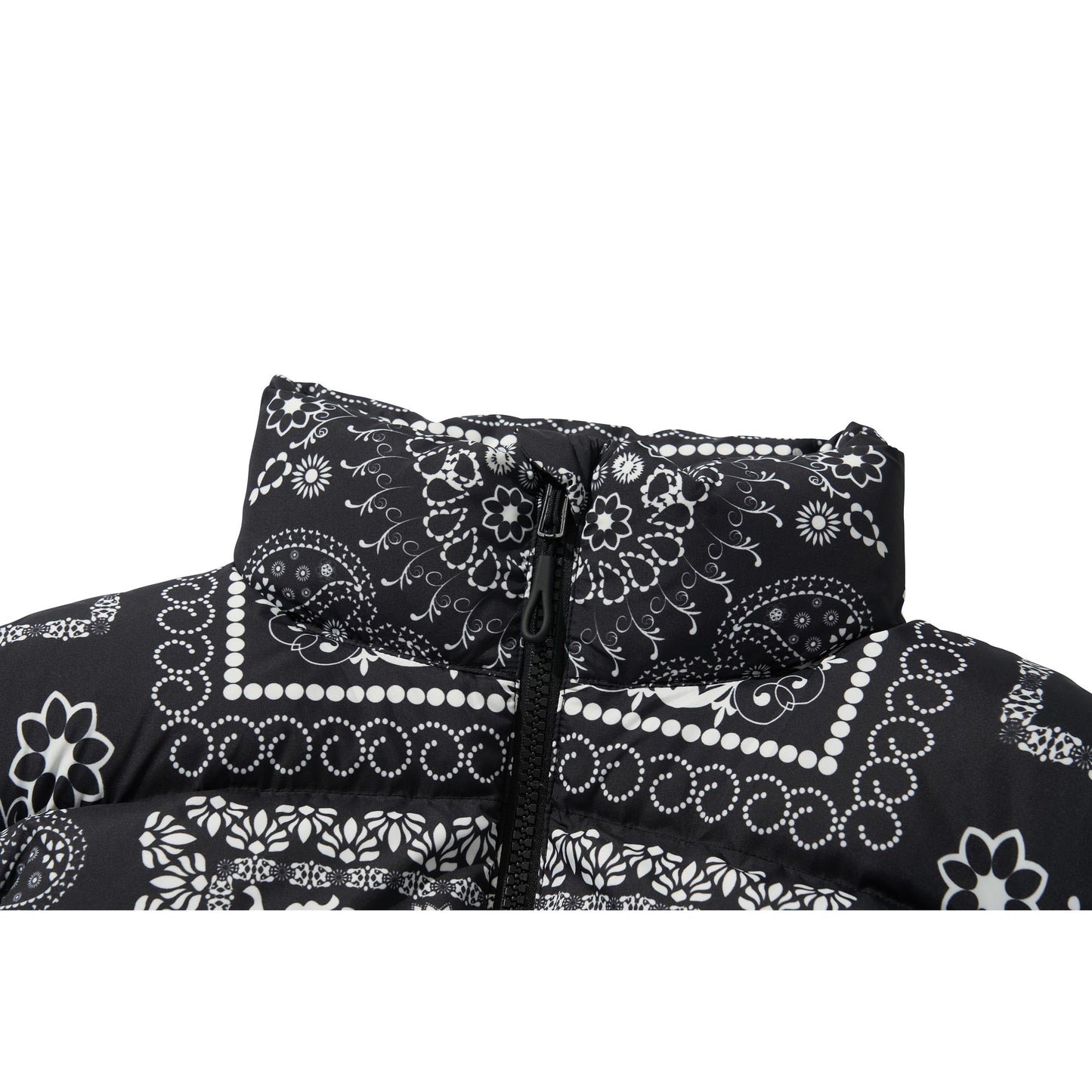 BANDANA DOWN VEST / BLACK