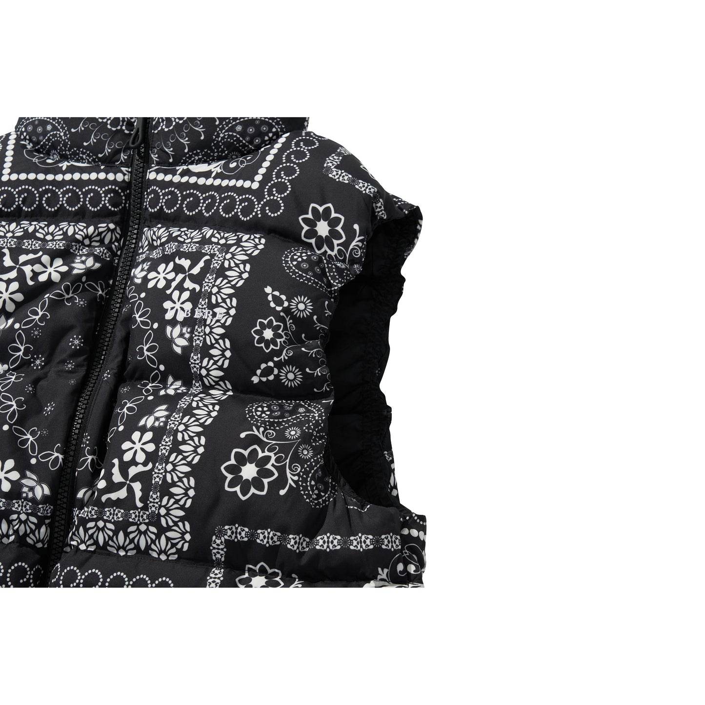 BANDANA DOWN VEST / BLACK