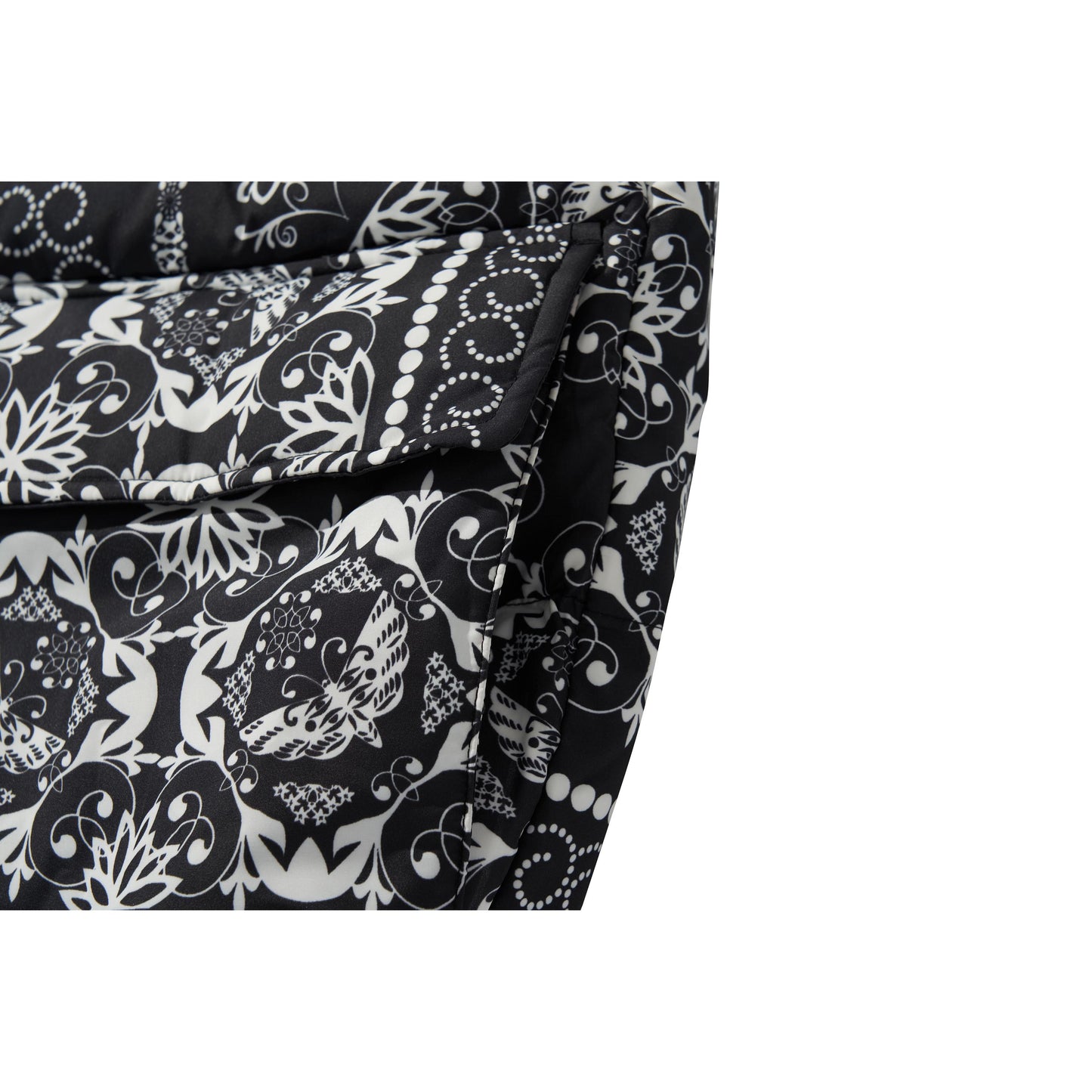 BANDANA DOWN VEST / BLACK