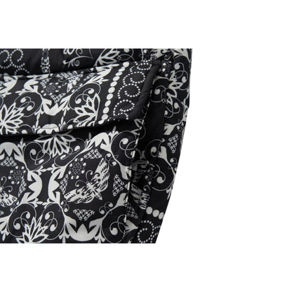BANDANA DOWN VEST / BLACK