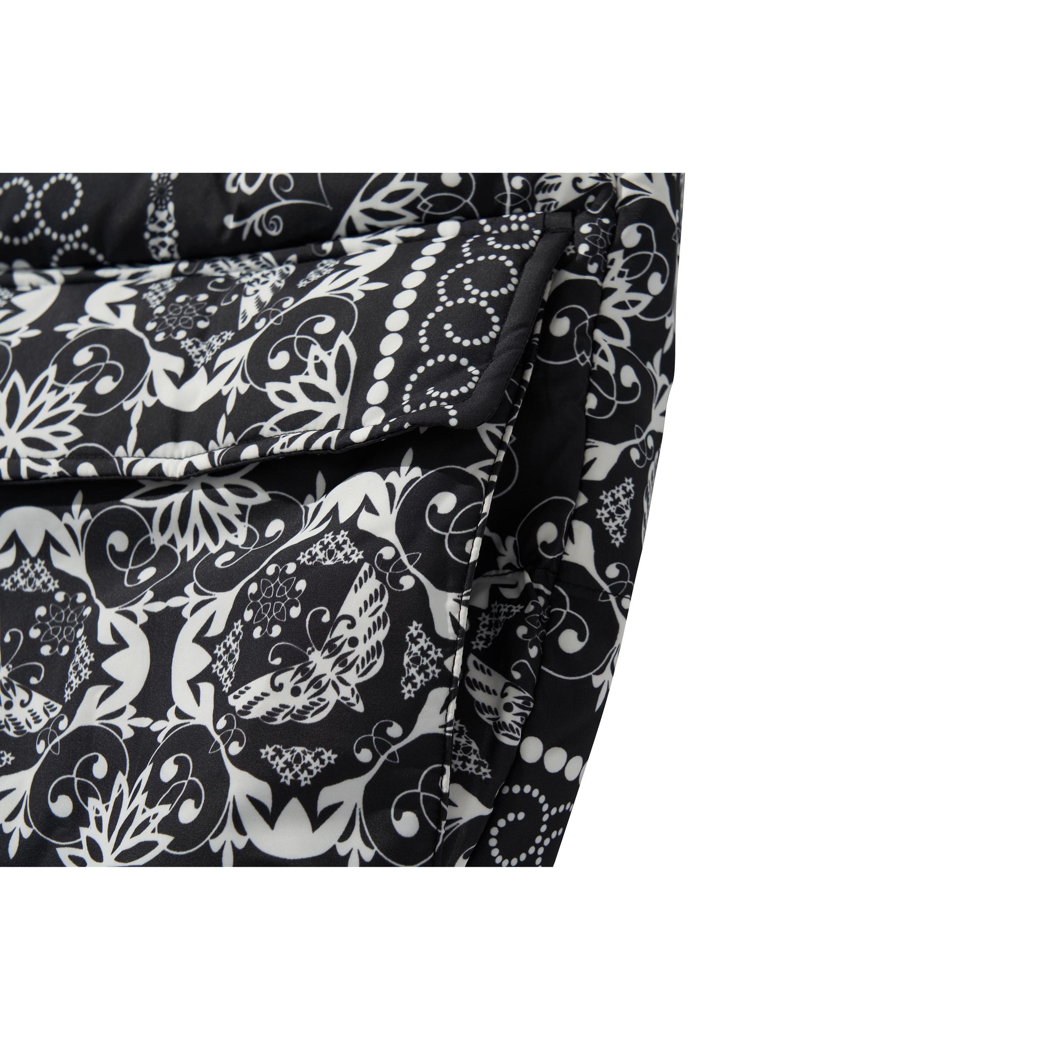 BANDANA DOWN VEST / BLACK