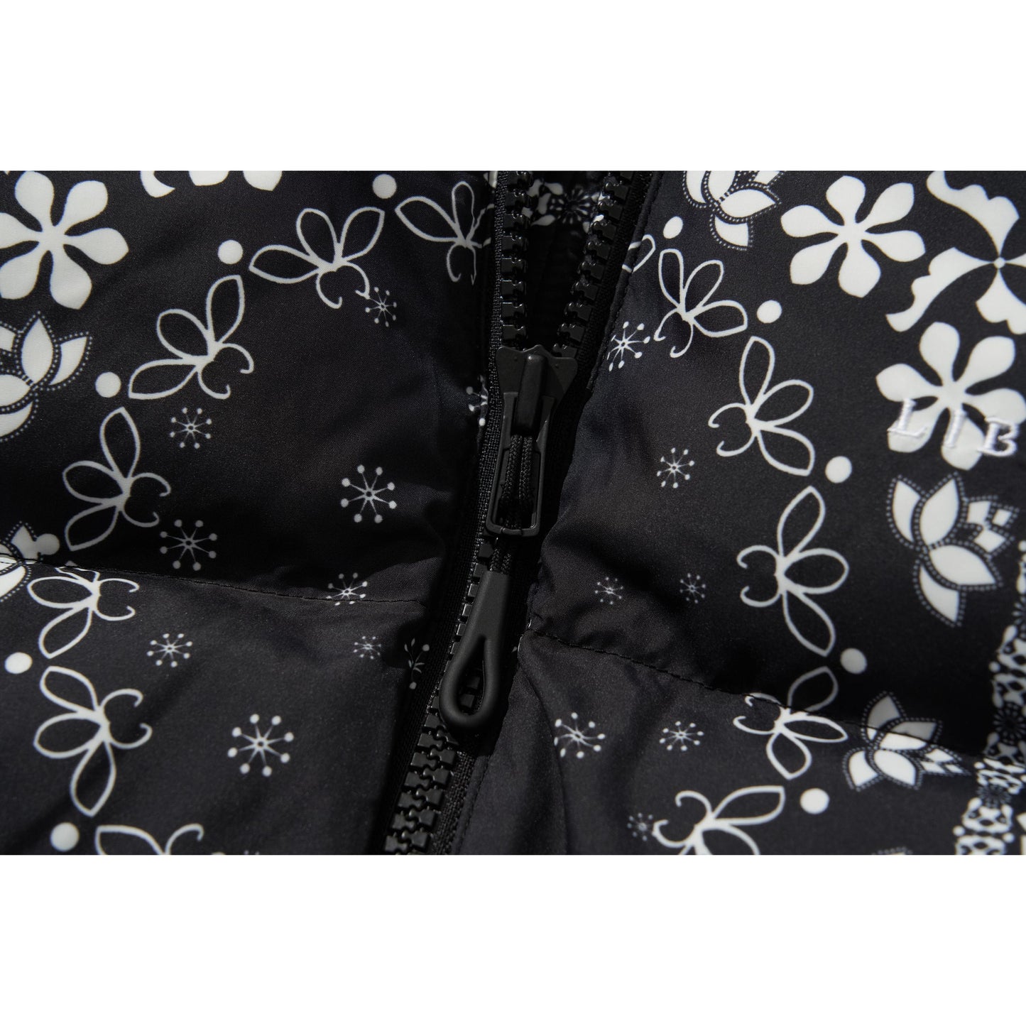 BANDANA DOWN VEST / BLACK