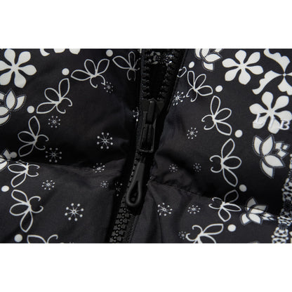 BANDANA DOWN VEST / BLACK