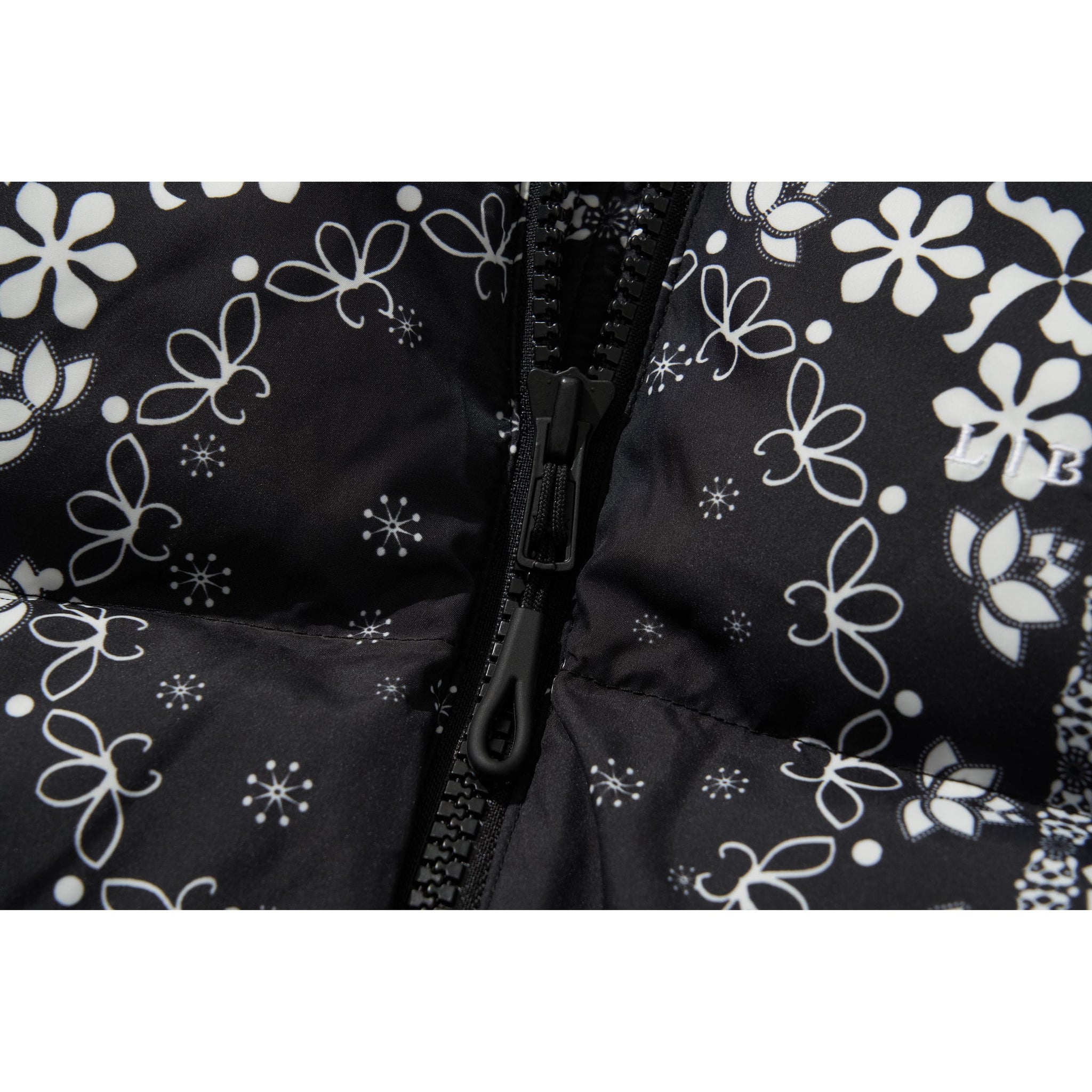 BANDANA DOWN VEST / BLACK