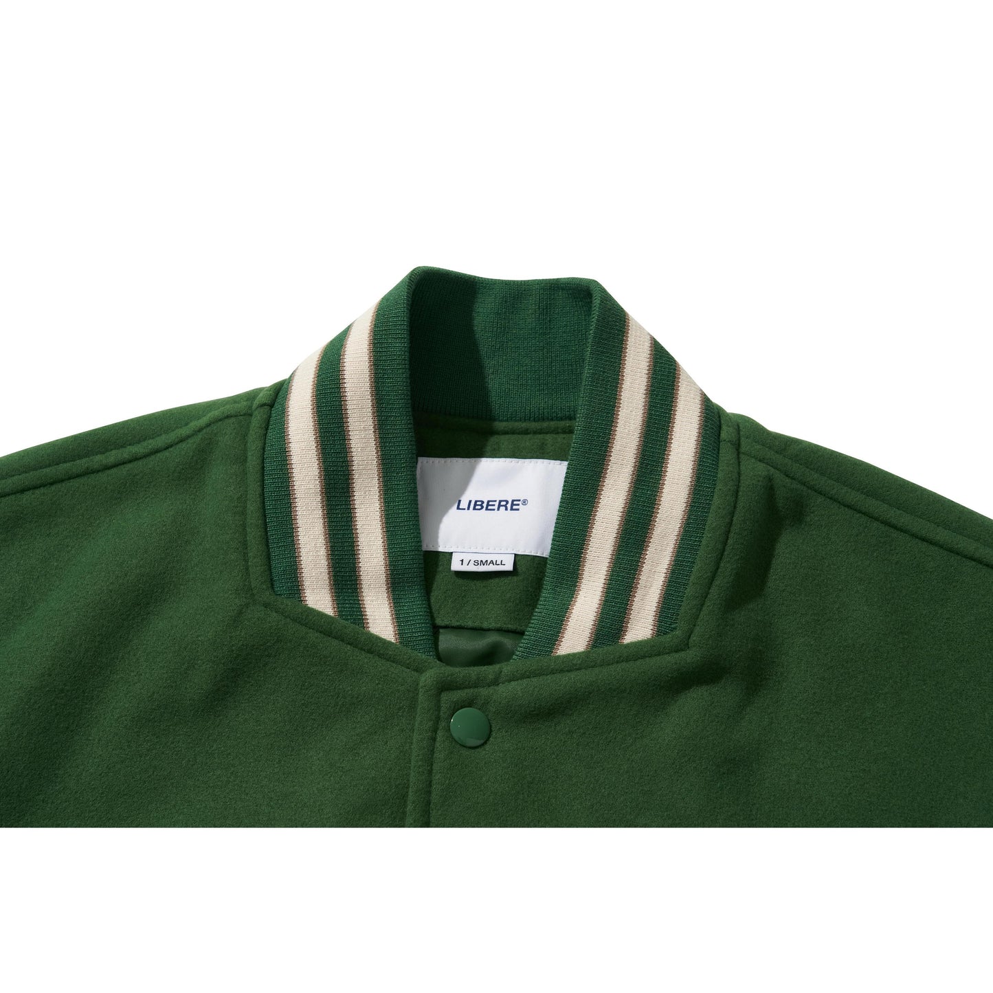 LIBERE VARSITYJACKET / GREEN