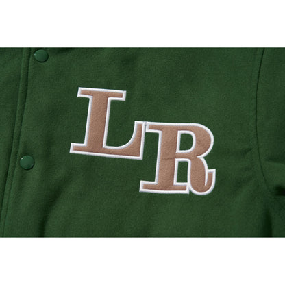 LIBERE VARSITYJACKET / GREEN
