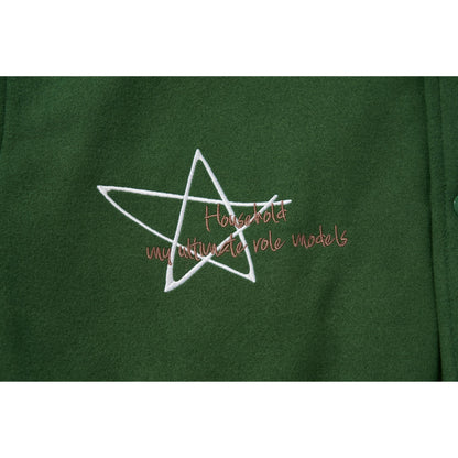 LIBERE VARSITYJACKET / GREEN