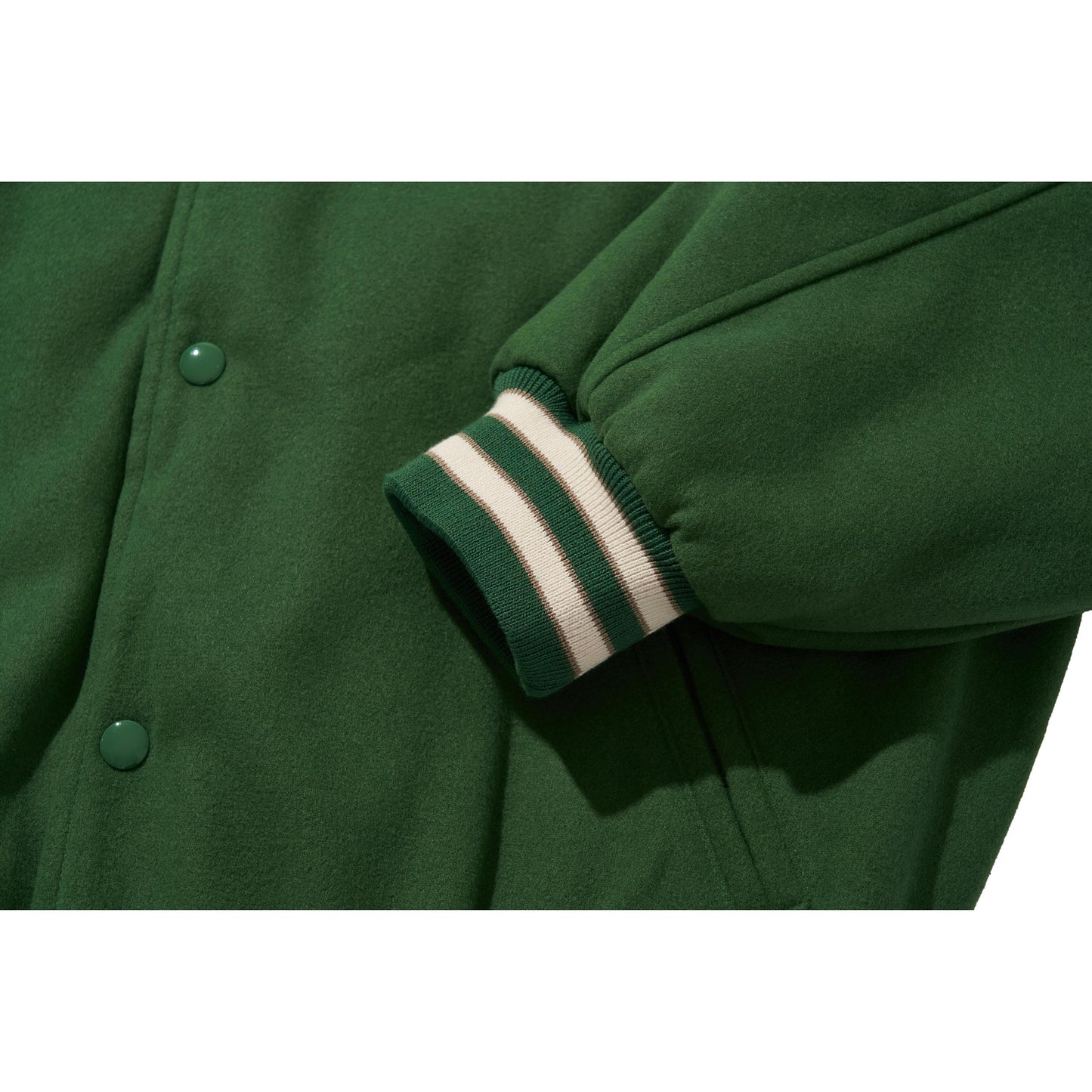 LIBERE VARSITYJACKET / GREEN