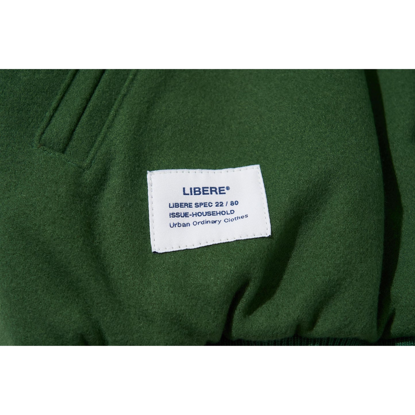 LIBERE VARSITYJACKET / GREEN