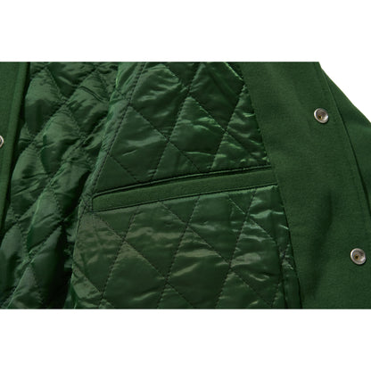 LIBERE VARSITYJACKET / GREEN