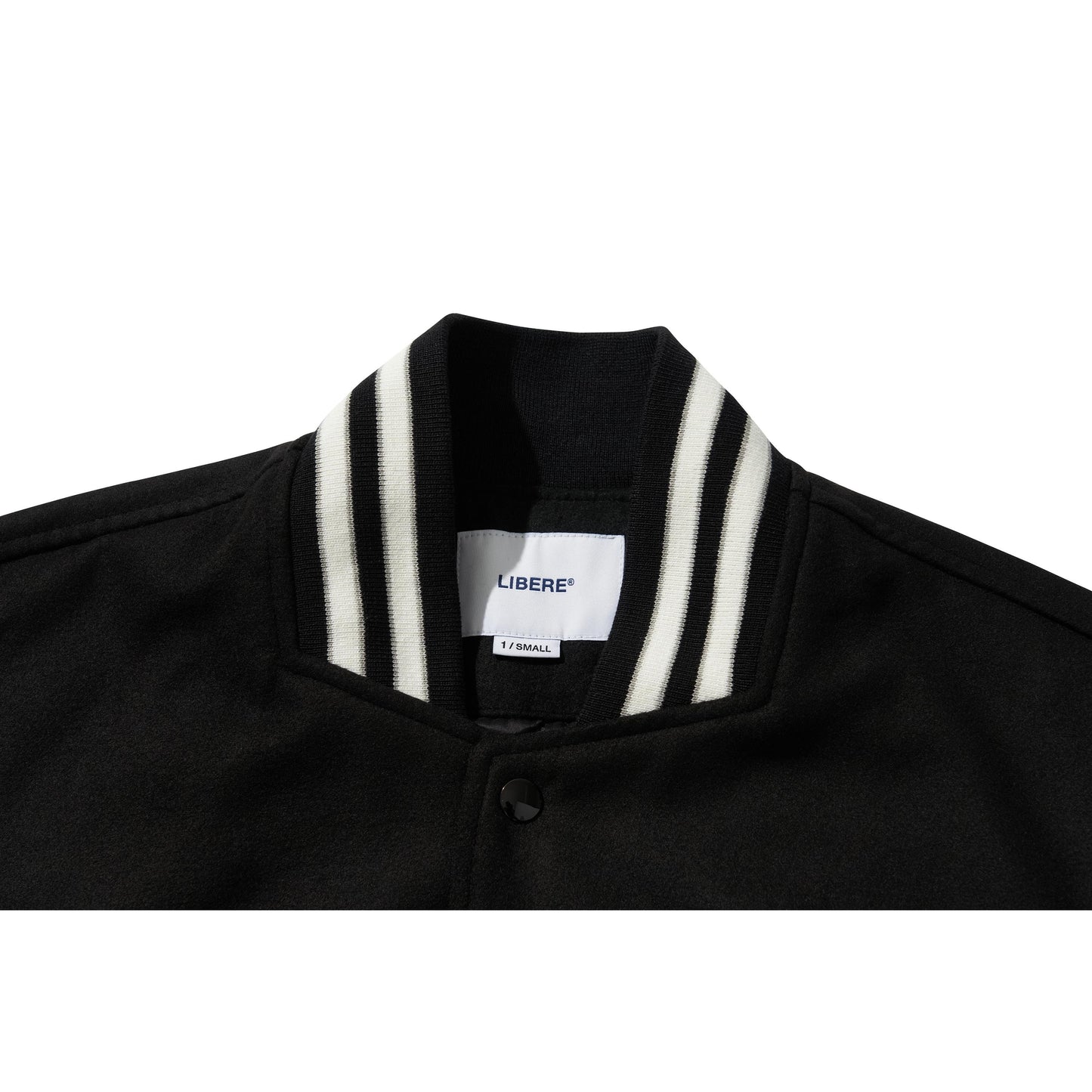 LIBERE VARSITYJACKET / BLACK