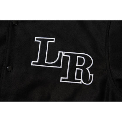 LIBERE VARSITYJACKET / BLACK