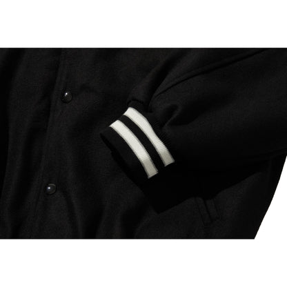 LIBERE VARSITYJACKET / BLACK