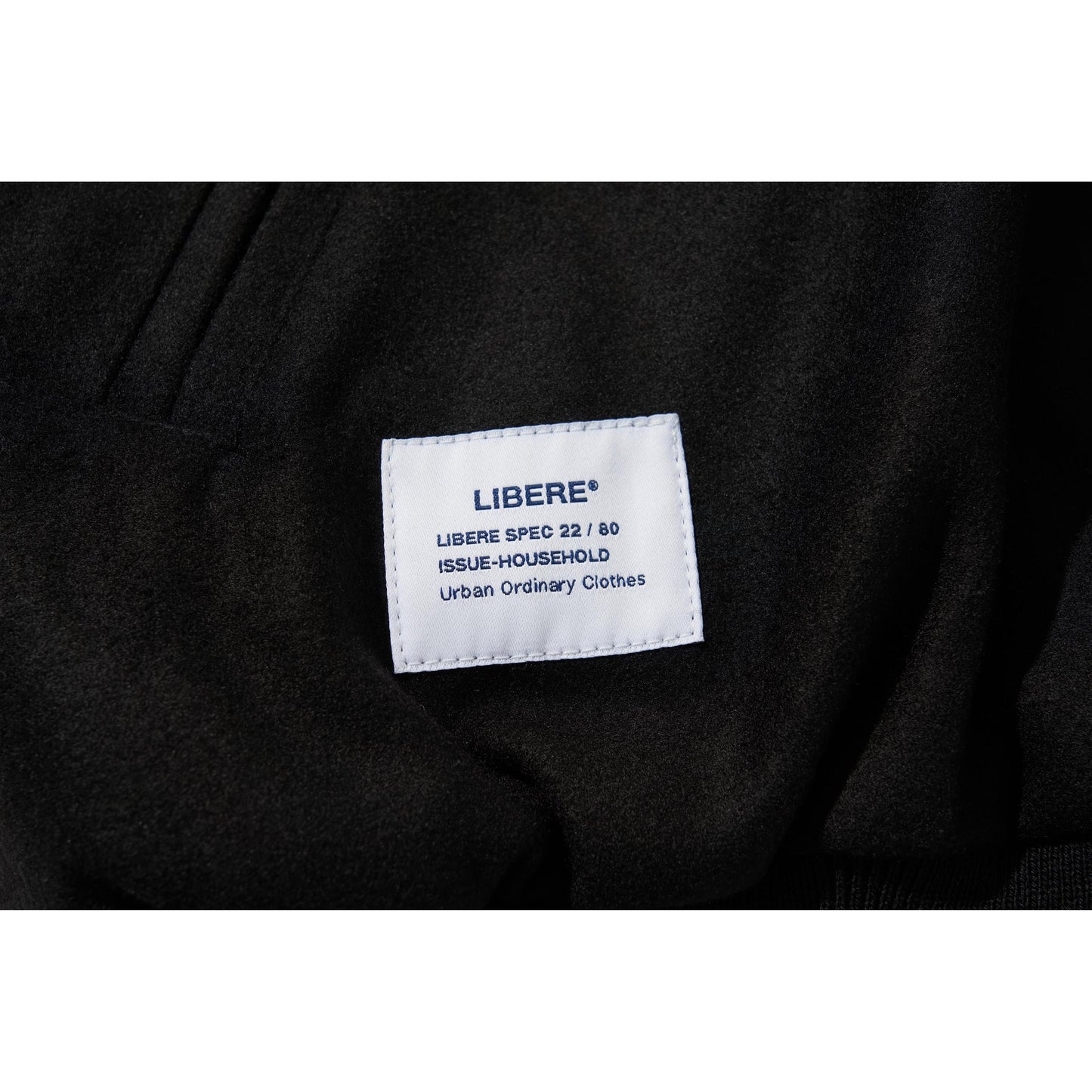 LIBERE VARSITYJACKET / BLACK