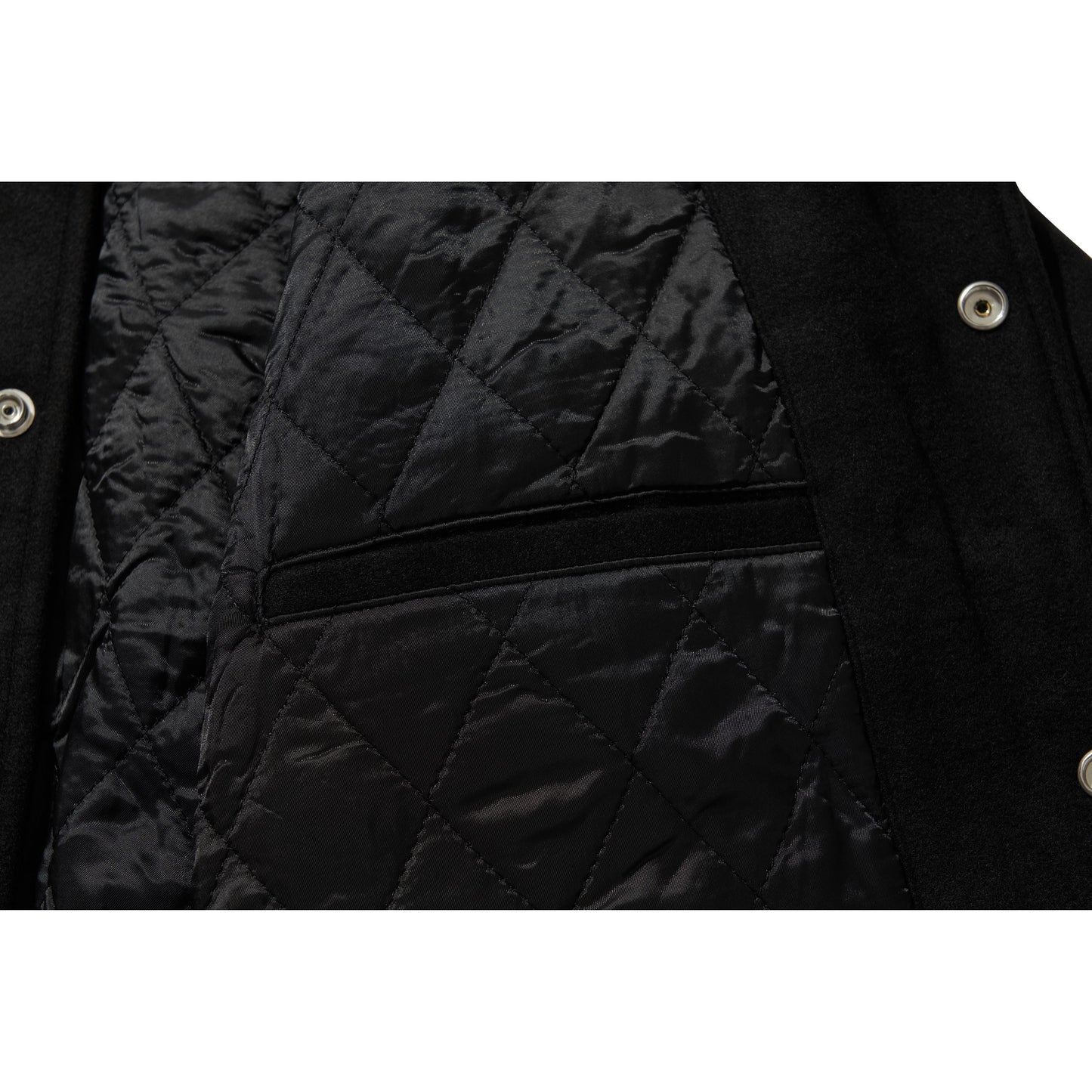 LIBERE VARSITYJACKET / BLACK