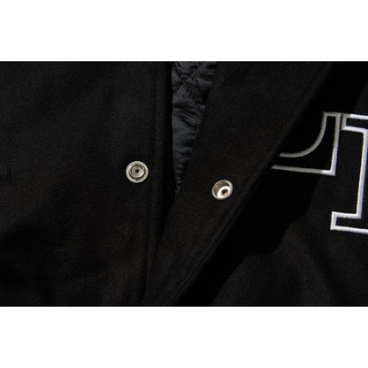 LIBERE VARSITYJACKET / BLACK