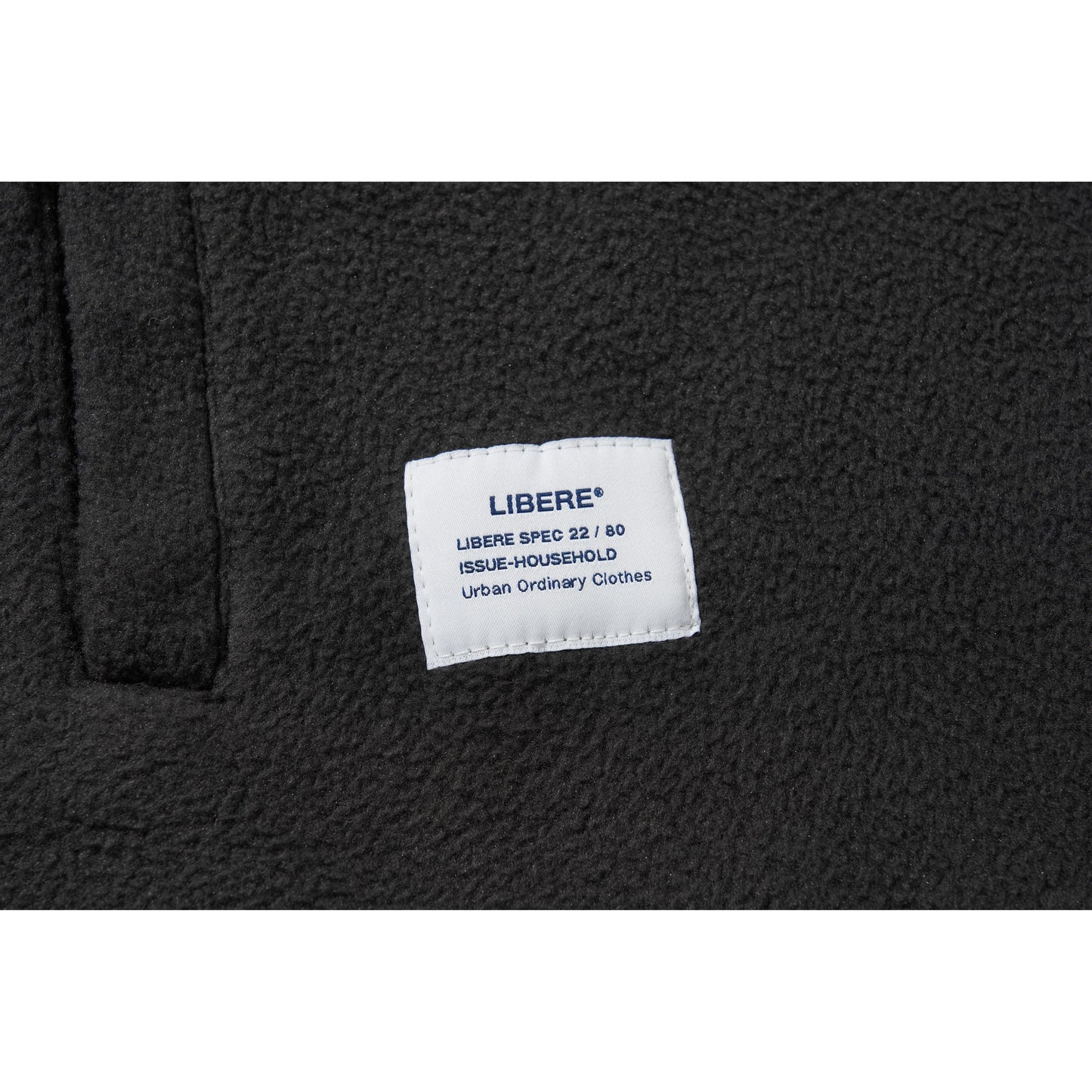 FLEECE JACKET / BLACK