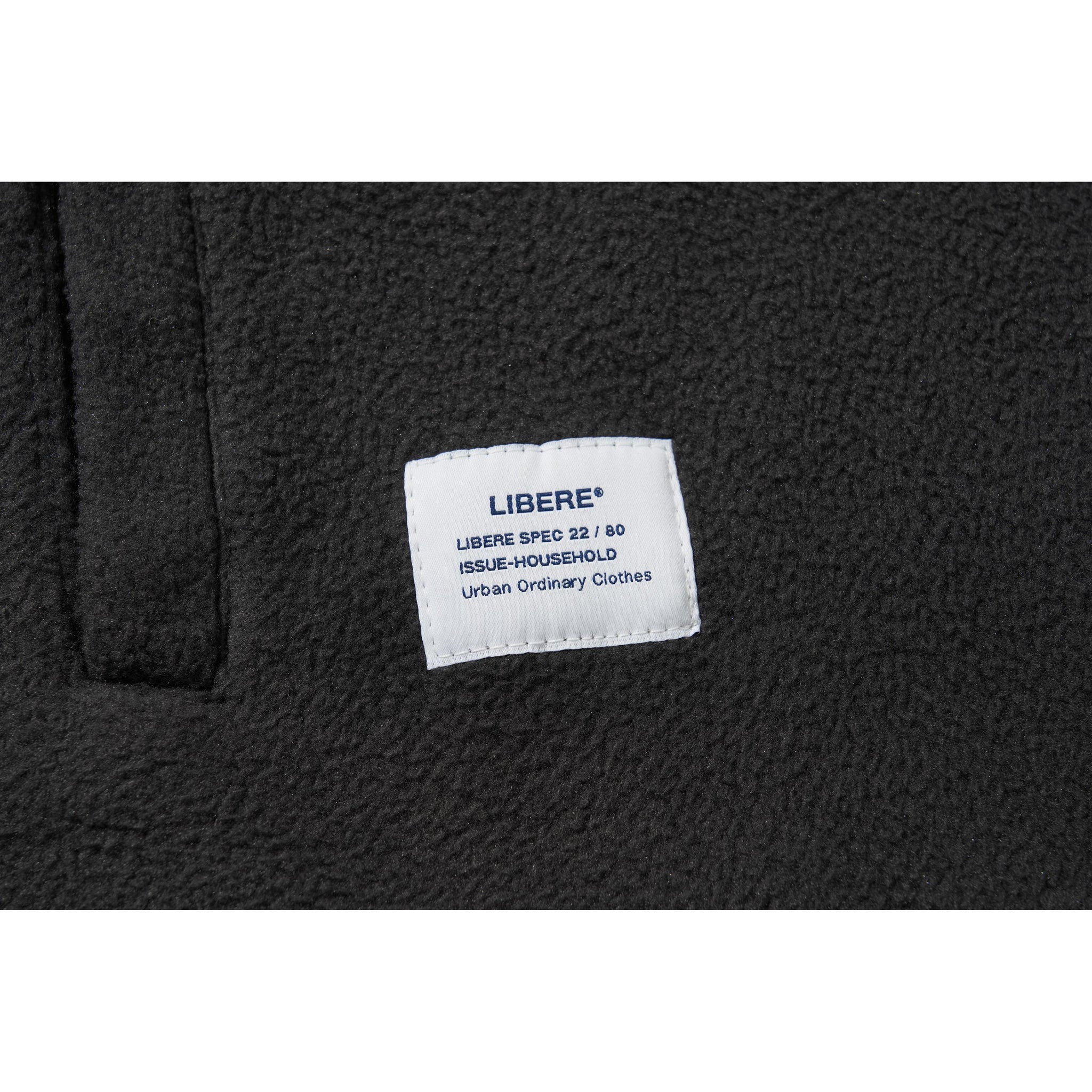 FLEECE JACKET / BLACK