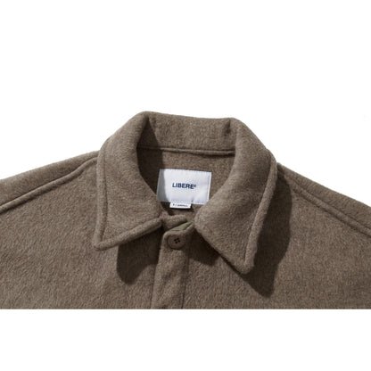 POCKET CHIMAYO OVER SHIRTS / SAND STONE