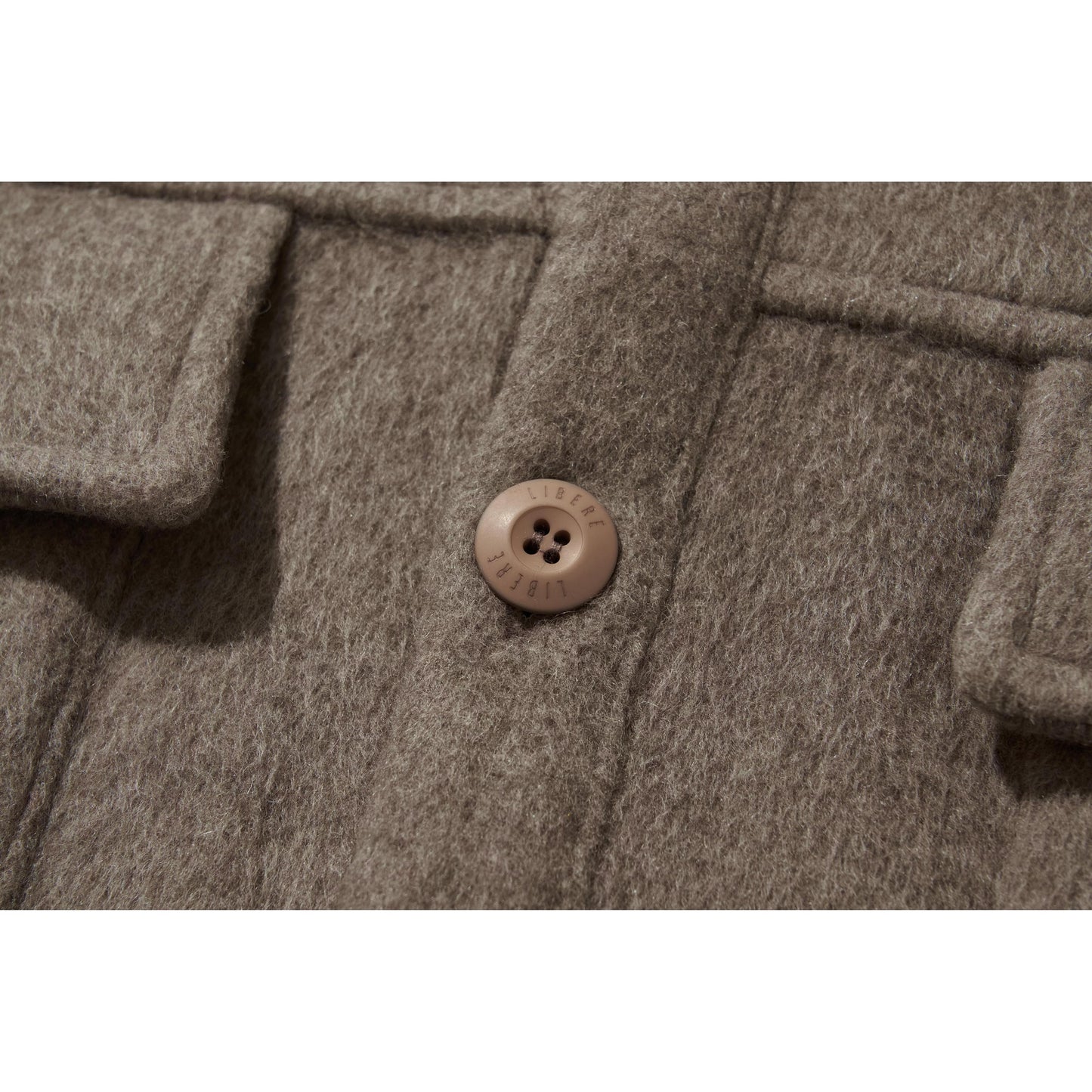 POCKET CHIMAYO OVER SHIRTS / SAND STONE