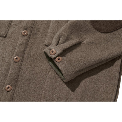 POCKET CHIMAYO OVER SHIRTS / SAND STONE