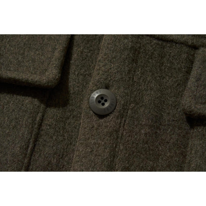 POCKET CHIMAYO OVER SHIRTS / KHAKI
