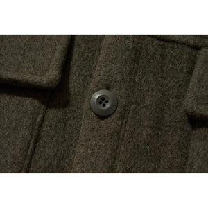 POCKET CHIMAYO OVER SHIRTS / KHAKI