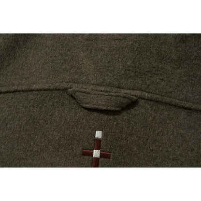 POCKET CHIMAYO OVER SHIRTS / KHAKI
