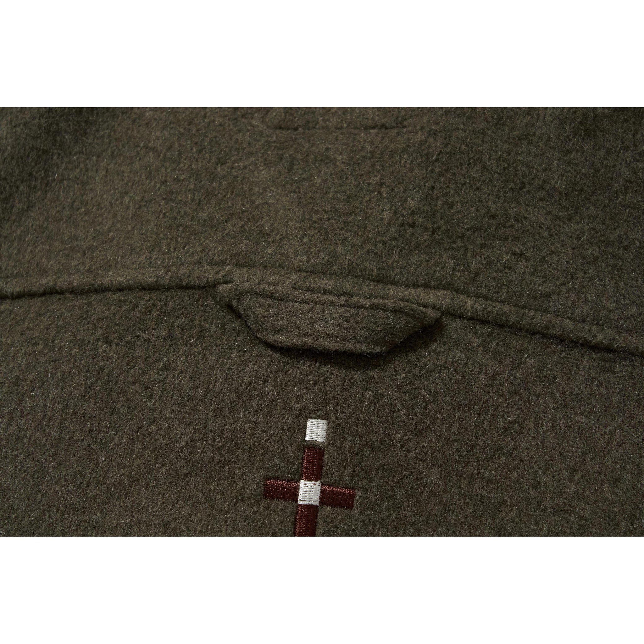 POCKET CHIMAYO OVER SHIRTS / KHAKI