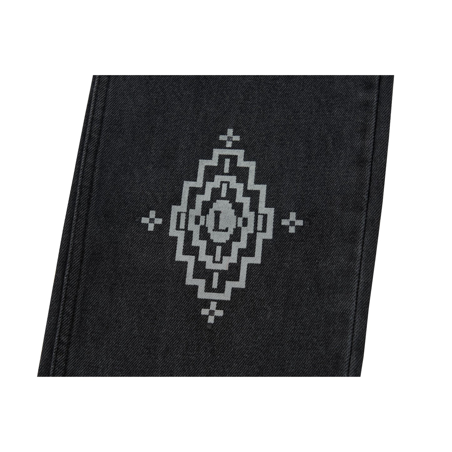 CHIMAYO DENIM PANTS / BLACK