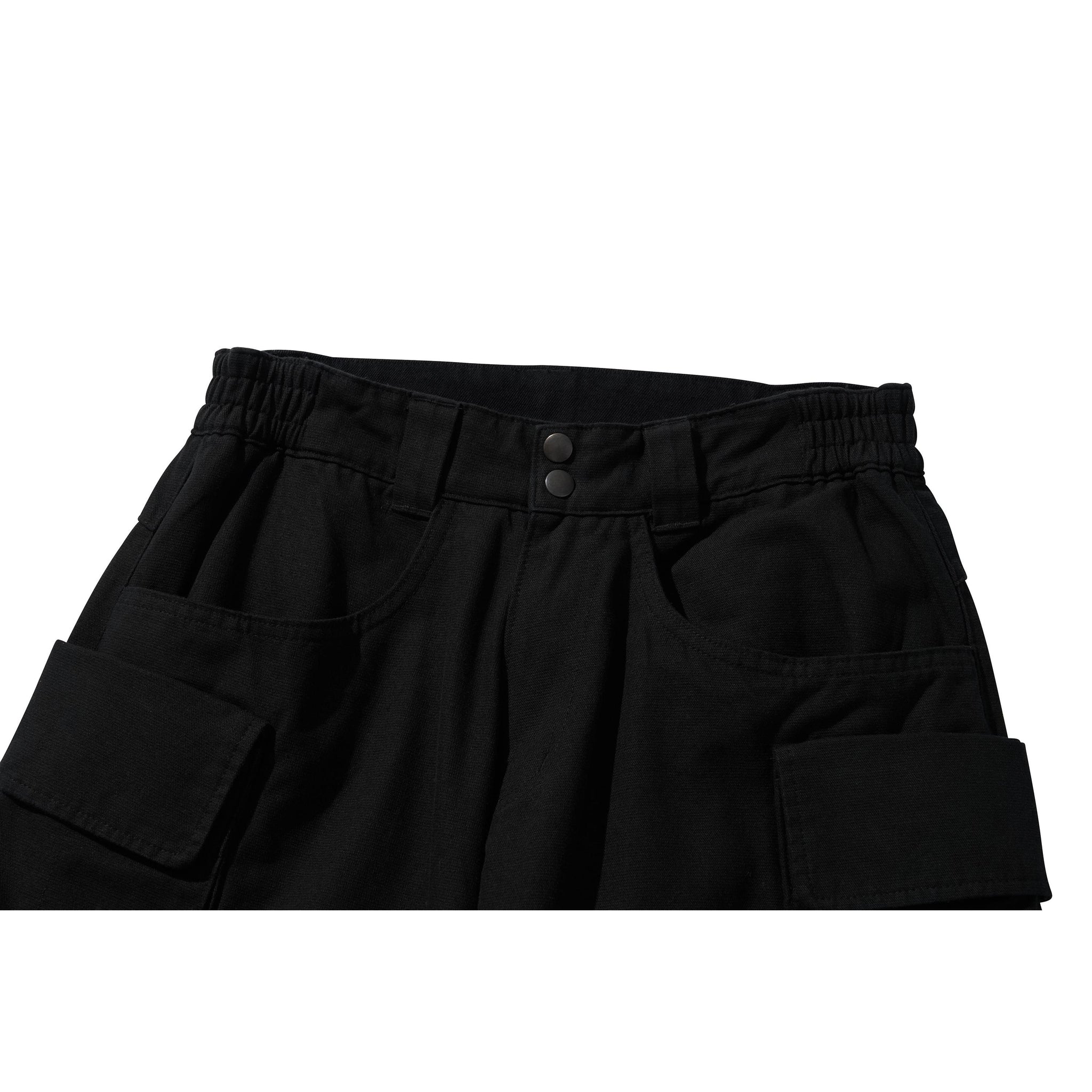 WIDE POCKET PANTS / BLACK
