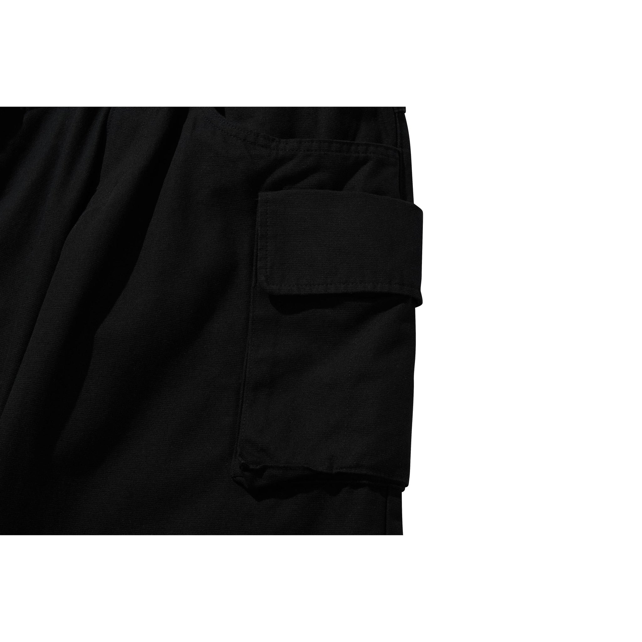 WIDE POCKET PANTS / BLACK