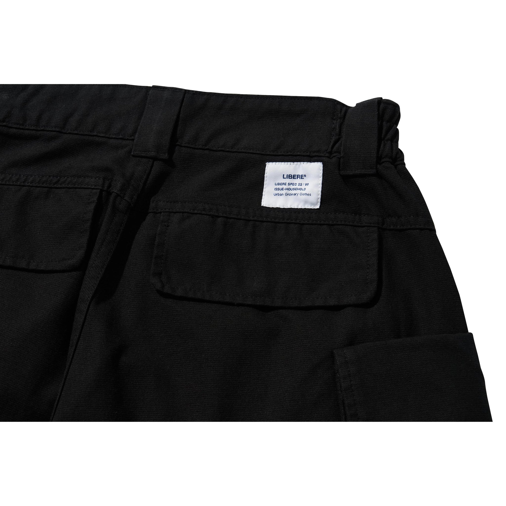 WIDE POCKET PANTS / BLACK