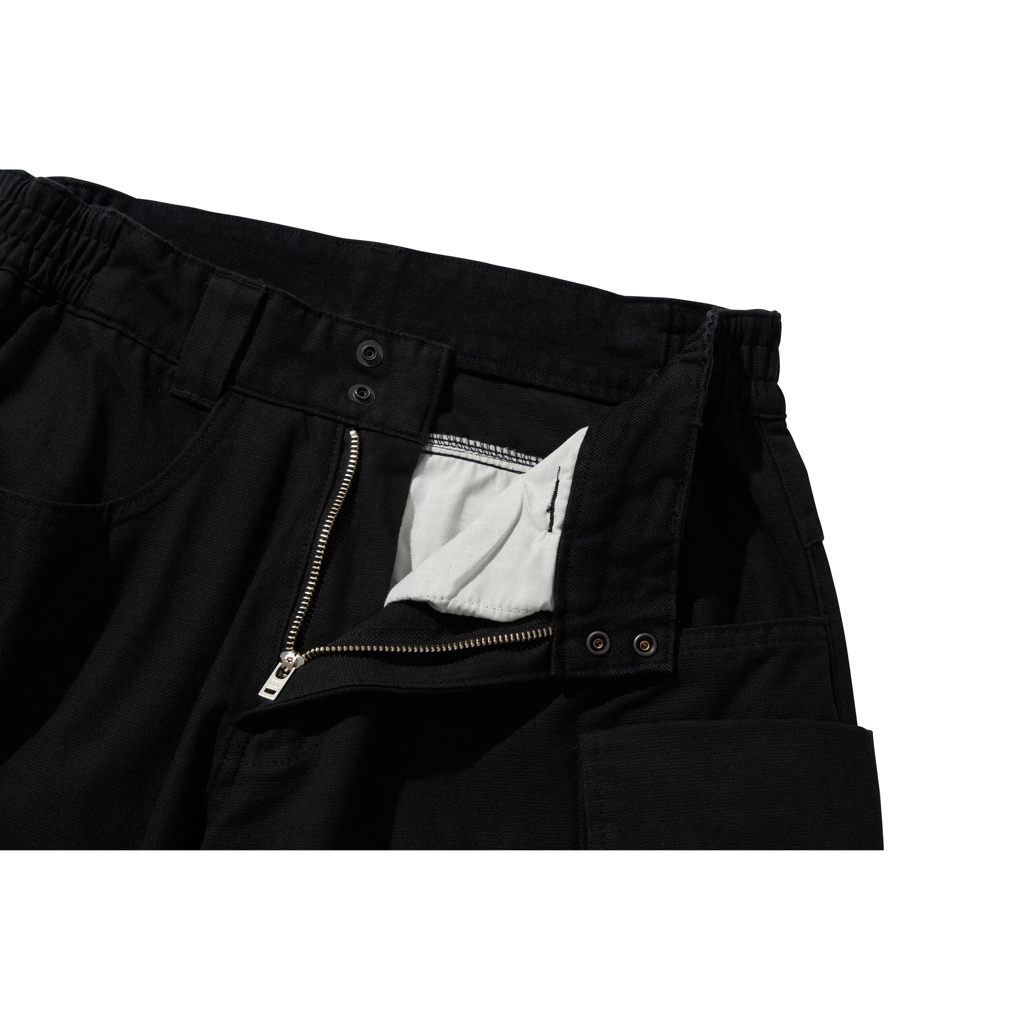 WIDE POCKET PANTS / BLACK