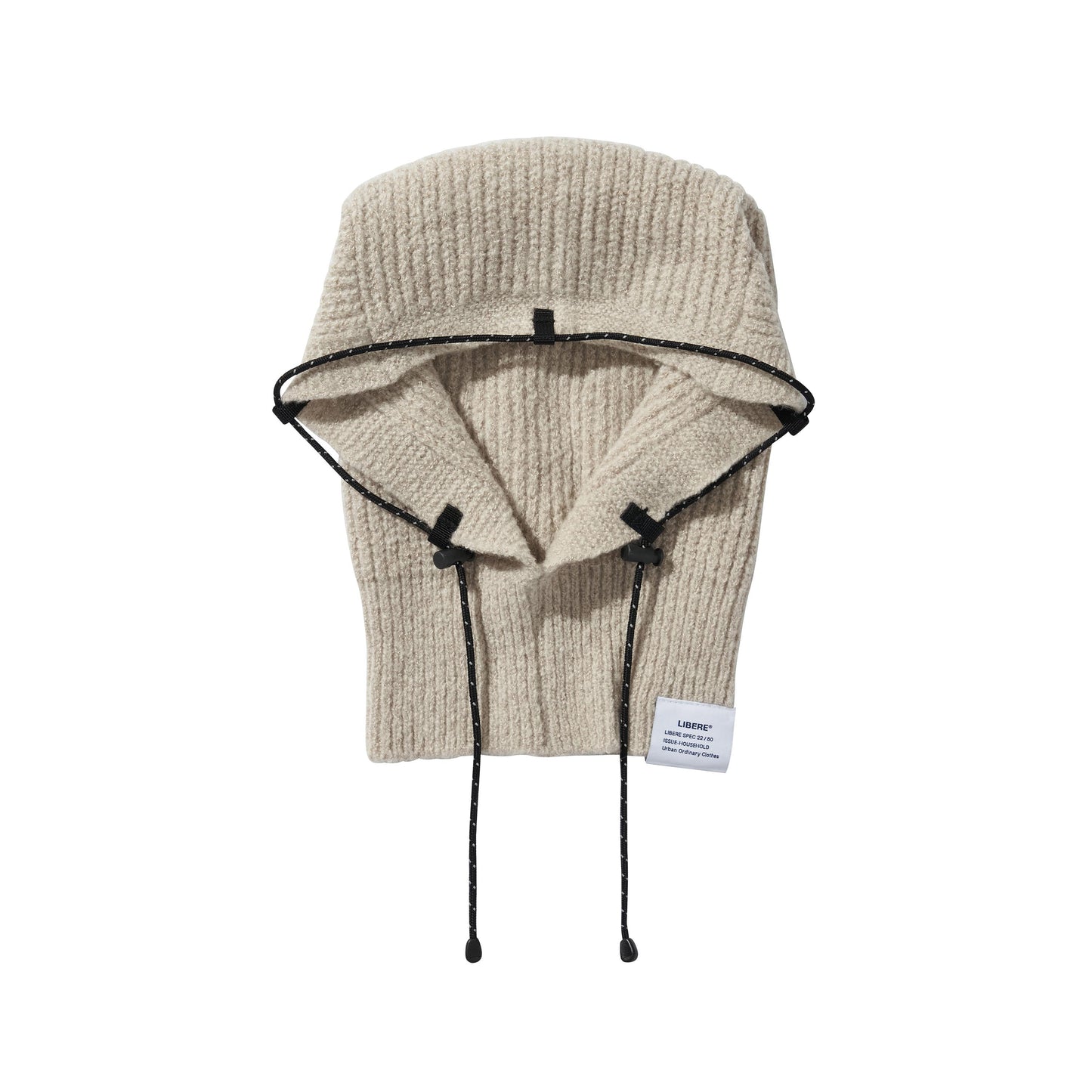 STRING WARM HOOD / IVORY