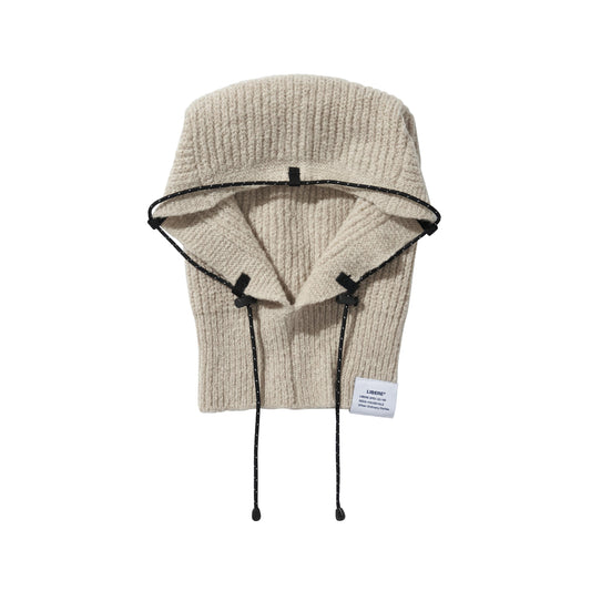 STRING WARM HOOD / IVORY