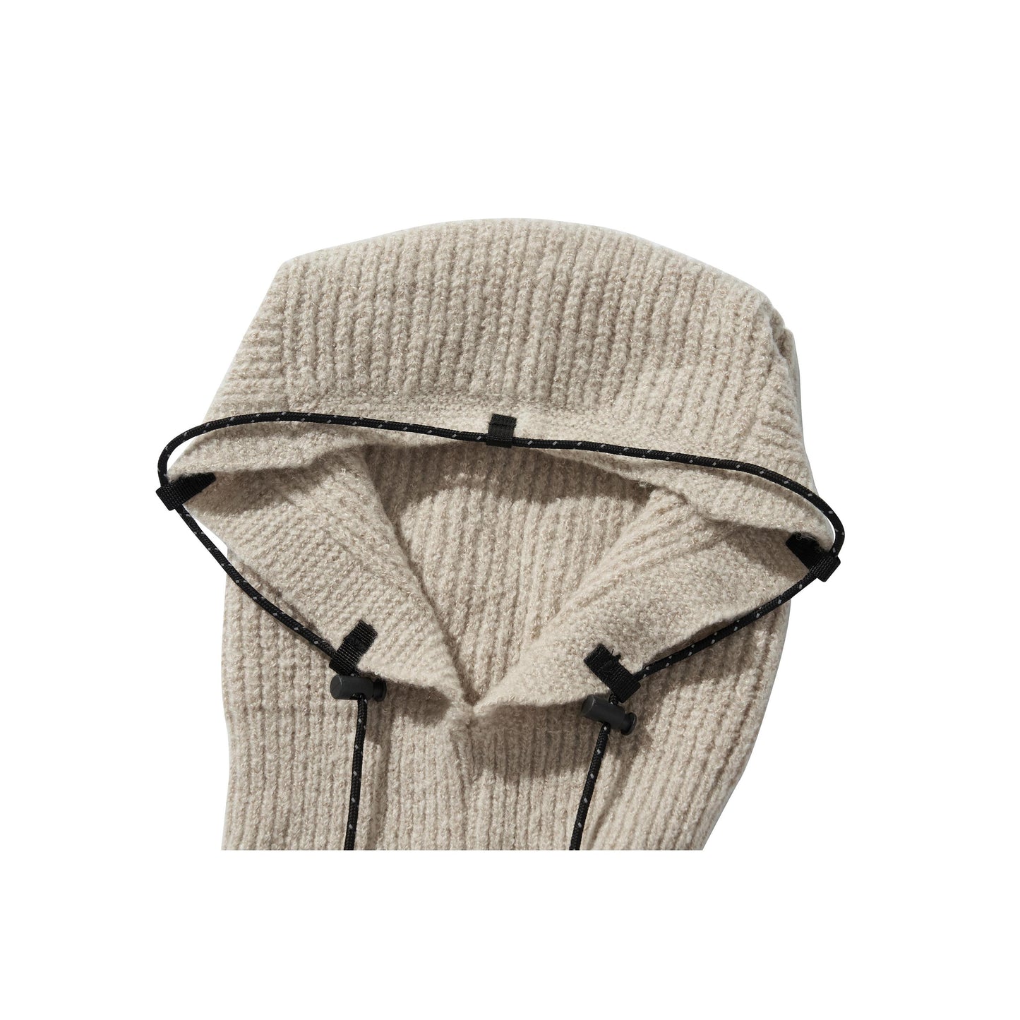STRING WARM HOOD / IVORY