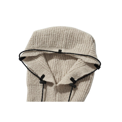 STRING WARM HOOD / IVORY
