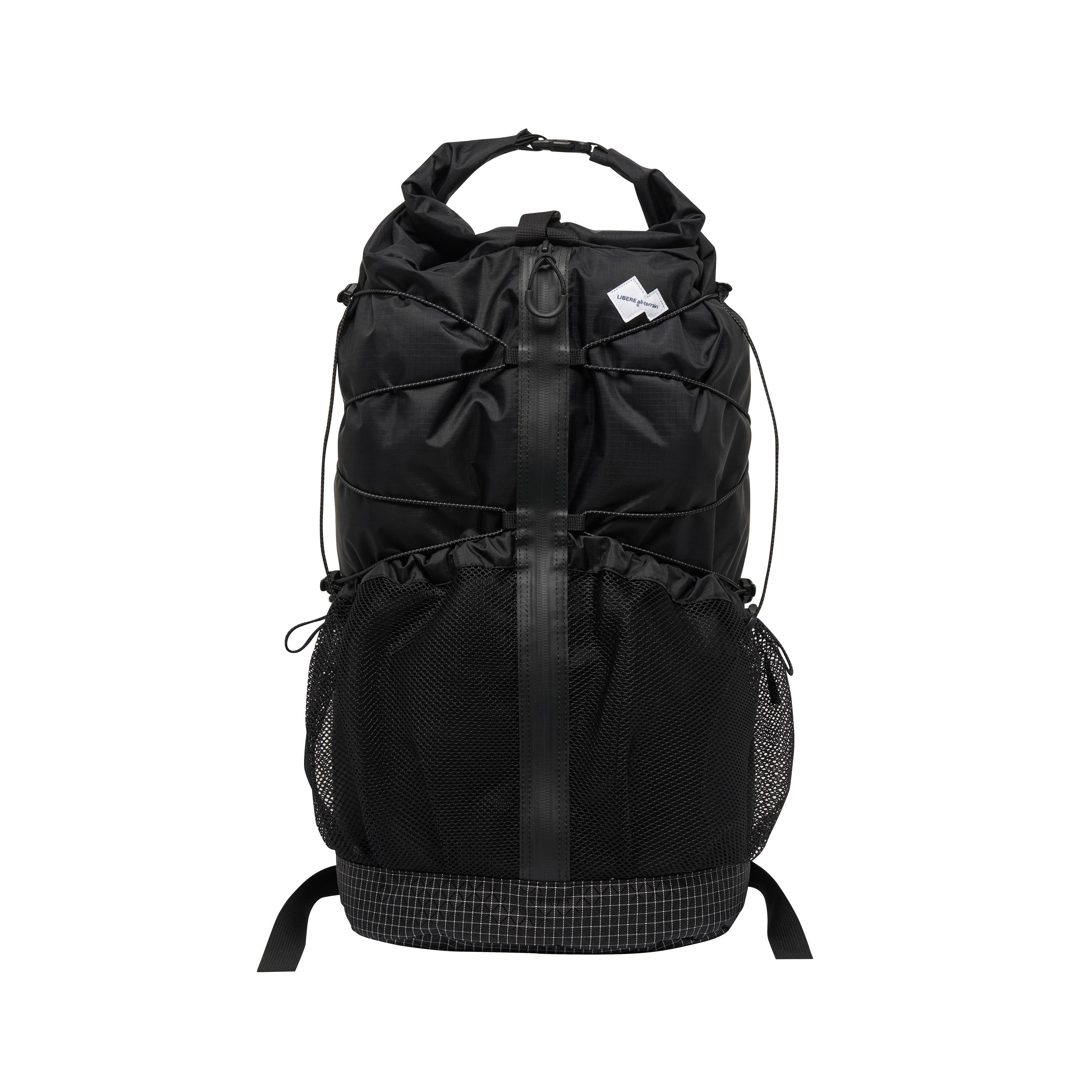 AT ROLLTOP BACK PACK / BLACK