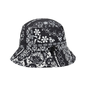 BANDANA BUCKET HAT / BLACK