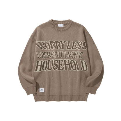 W.L KNIT / BROWN