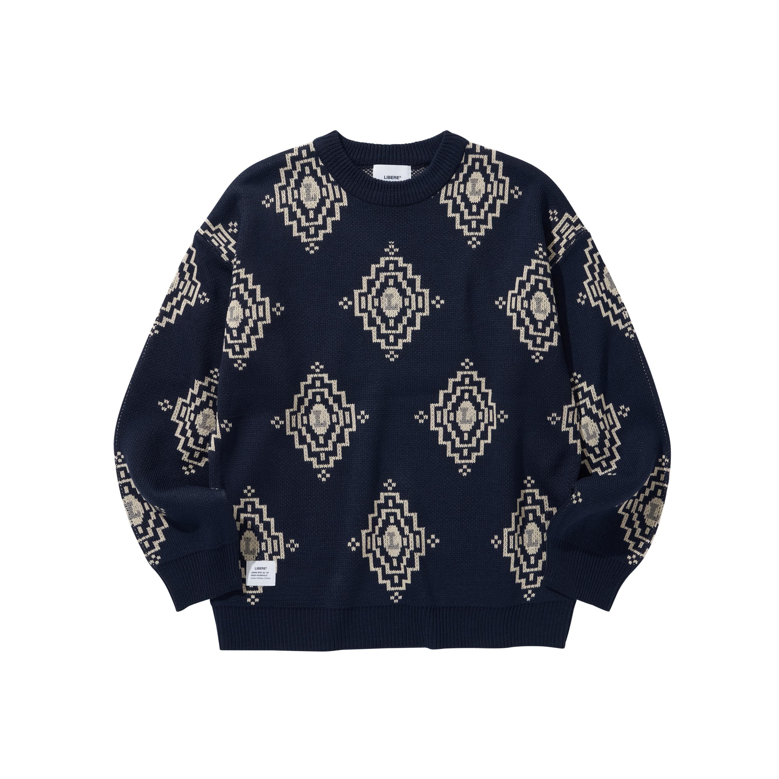 CHIMAYO KNIT / NAVY