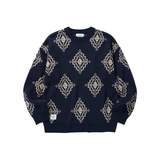CHIMAYO KNIT / NAVY