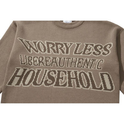 W.L KNIT / BROWN