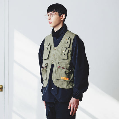 BATTLE VEST / OLIVE