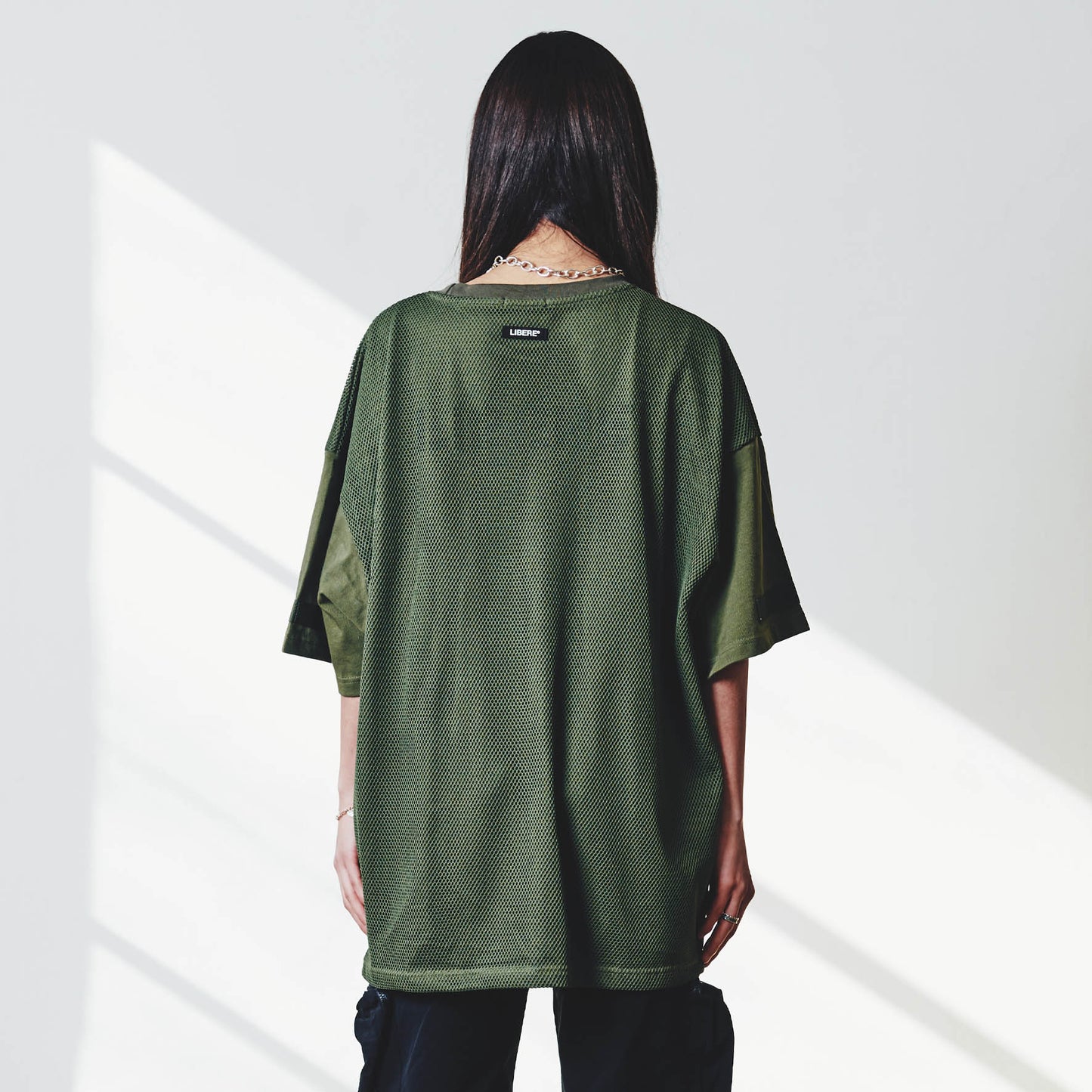 MESH TOOLING TEE / OLIVE