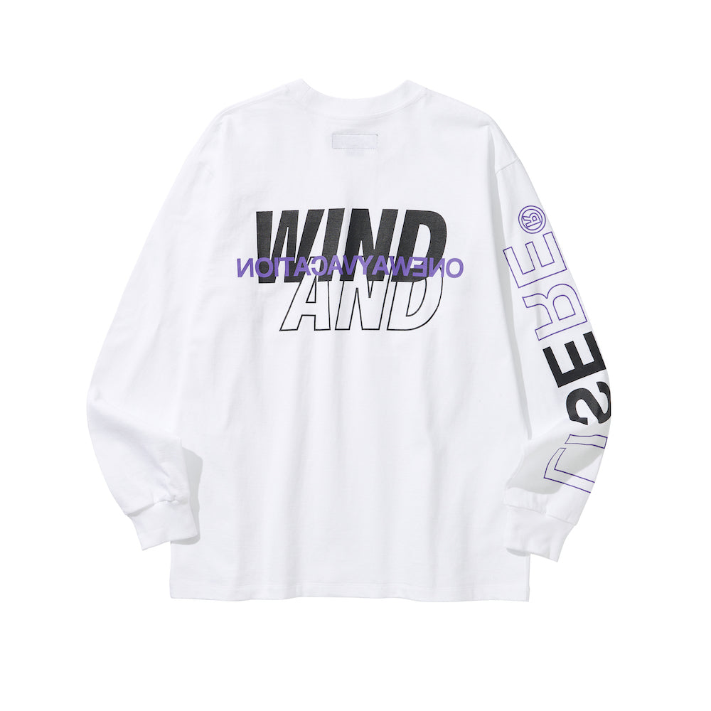 WDS X LIBERE LS TEE / WHITE
