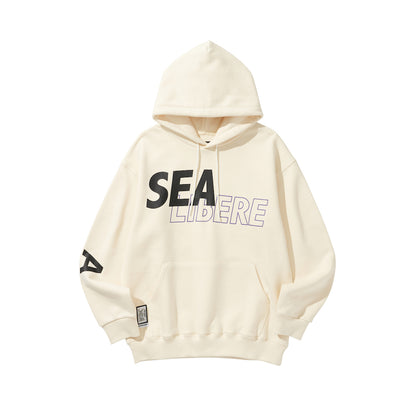 WDS X LIBERE PULLOVER HOODIE / WHITE